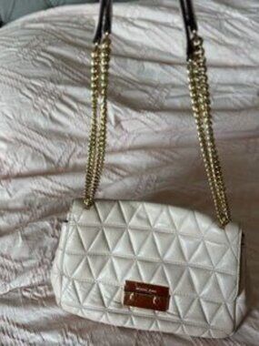 Michael Kors Sloan Quilted-Leather Shoulder Bag - Soft Pink
